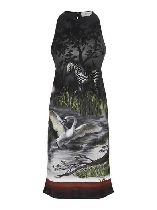  디 아티코 미디 원피스 250WCA00389867 Grey