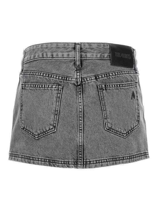  디 아티코 숏 원피스 250WCR00137100 Grey - THE ATTICO