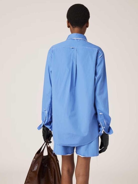  미우미우 셔츠 MK1899SOOO10RGF0237 Light Purple - MIU MIU