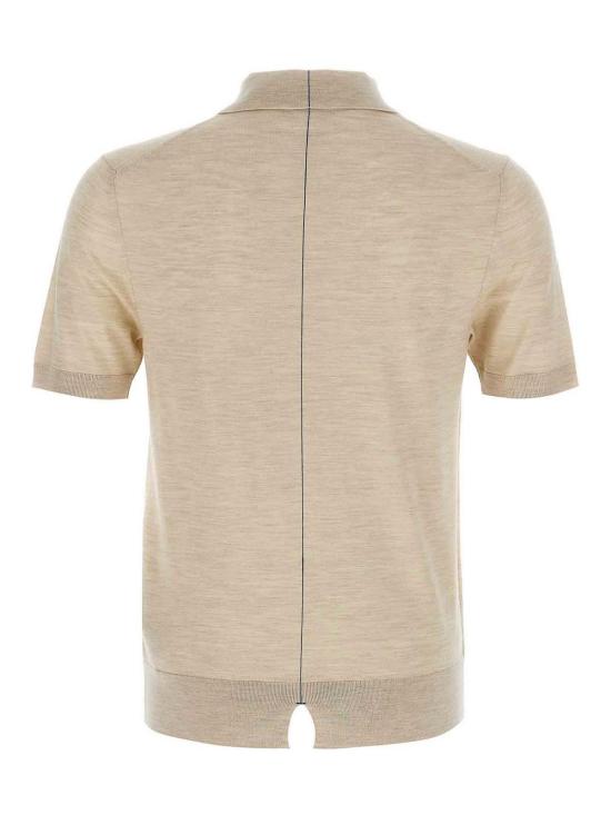  버버리 울 폴로 셔츠 8103102 Beige - BURBERRY