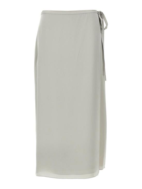 26SS 띠어리 미디 스커트 O1102303B6M Grey