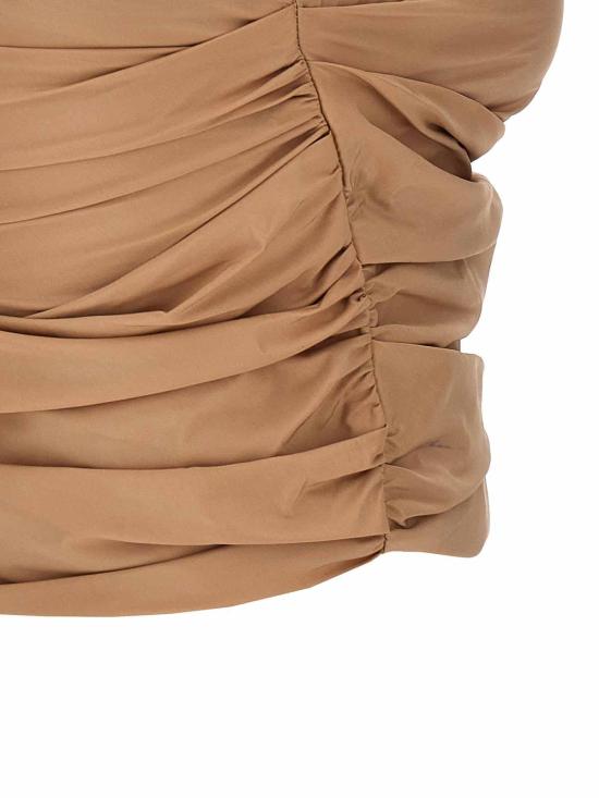  핑코 민소매 티셔츠 104826Y3LEN34 Nude Neutrals - PINKO