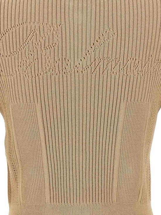  발망 가디건 EF1KL150KI100DC Beige - BALMAIN