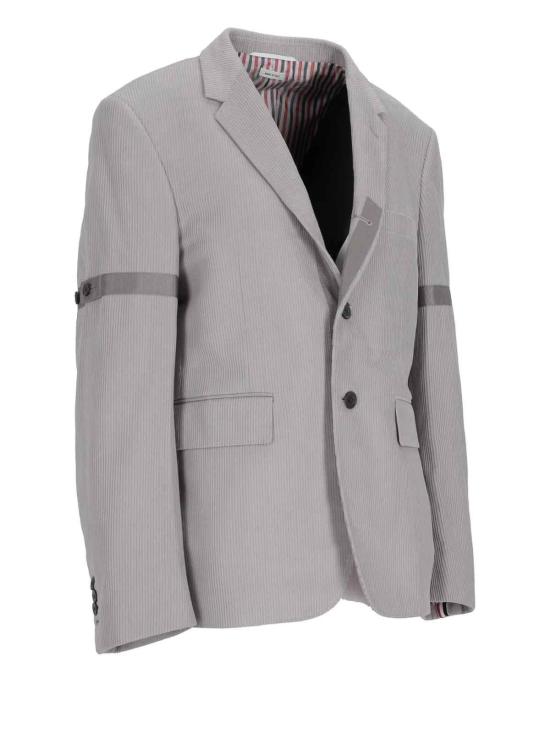  톰브라운 반팔 티셔츠 MJC001OF0220055 Grey - THOM BROWNE