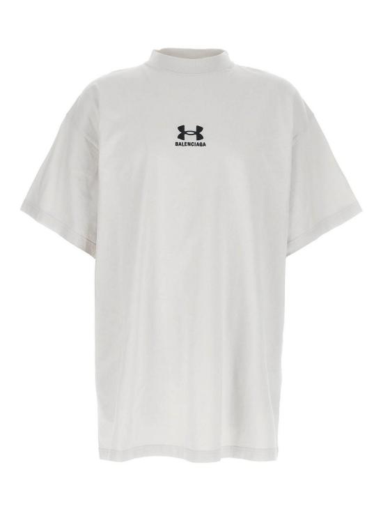 26SS 발렌시아가 반팔 티셔츠 787349TRVB79081 Grey