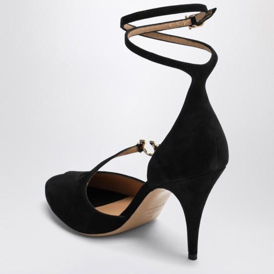 25FW 살바토레 페라가모 힐/펌프스 07849521CSUE NB BLACK - SALVATORE FERRAGAMO