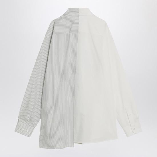 25FW MM6 메종마르지엘라 긴팔 셔츠 SH0DT0025MTN085 961 WHITE - MM6 MAISON MARGIELA