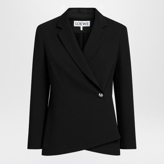 25FW 로에베 수트 자켓 S359Y03XA6VI 1100 BLACK