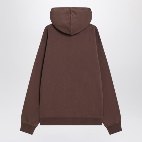 25FW 자크뮈스 후드 티셔츠 25EHOM00247AJ00126 880 BROWN - JACQUEMUS