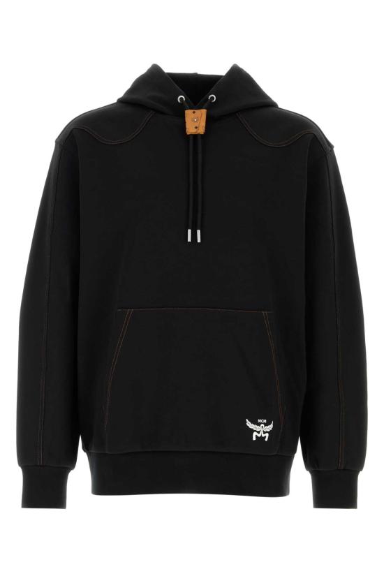 25FW 엠시엠 후드 티셔츠 MHAFAMM01 BK BLACK