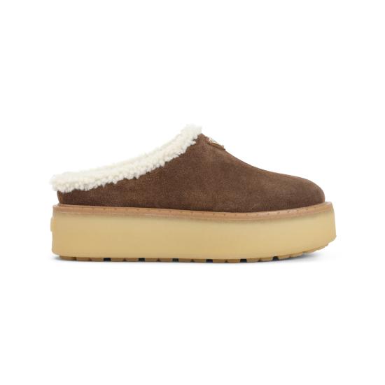 26FW 프라다 스웨이드 슬리퍼 1S715NFZG50JFT F0324 BROWN