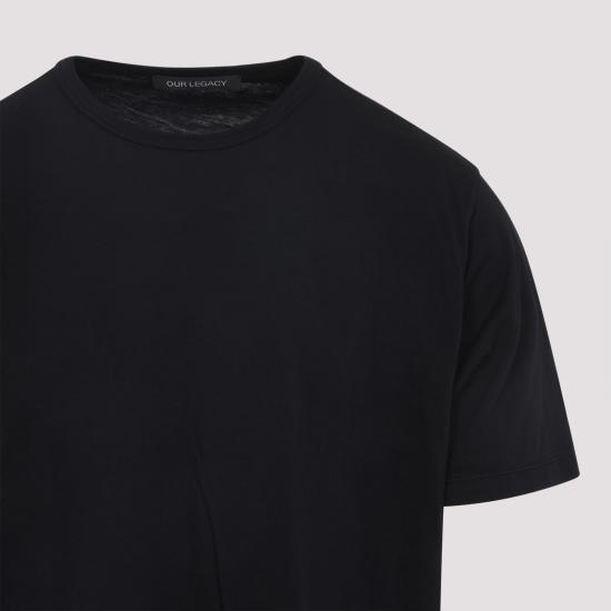 26FW 아워레가시 뉴 박스 저지 반소매 티셔츠 M2206NBL BLACK - OUR LEGACY