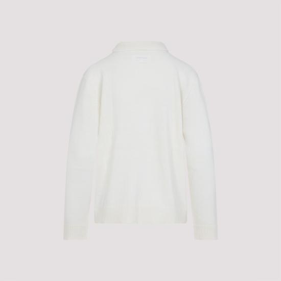25FW MM6 메종마르지엘라 스웨터 S52HP0034M13140 101 WHITE - MM6 MAISON MARGIELA