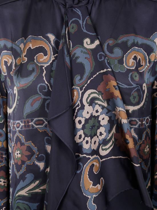 25FW 사카이 미디 원피스 2507980 201 BLUE - SACAI