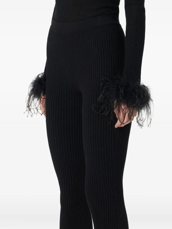 25FW 블루마린 스트레이트 팬츠 A522P185A N0990 BLACK - BLUMARINE