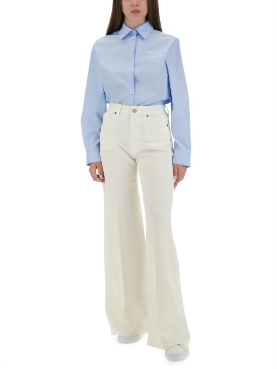 25FW 모스키노 셔츠 02058231 1293 BABY BLUE - MOSCHINO