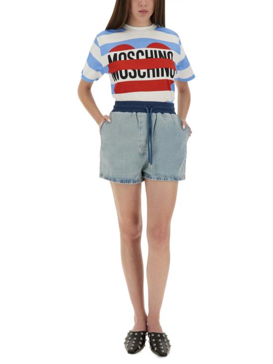 25FW 모스키노 숏팬츠 03568227 1306 DENIM - MOSCHINO