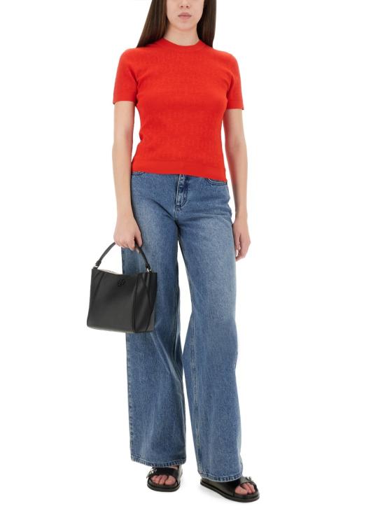 25FW 토리버치 터틀넥 168853 603 RED - TORY BURCH