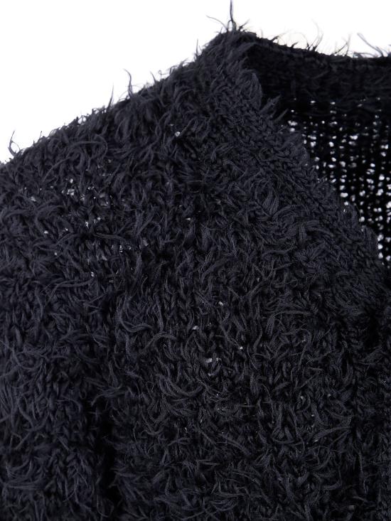 25FW 사카이 가디건 2503837M 001 BLACK - SACAI