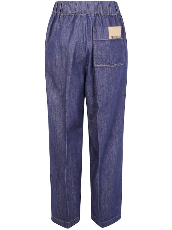 25FW 세미쿠튀르 스트레이트 팬츠 Y5WY20 JNS14 GREY - SEMI-COUTURE