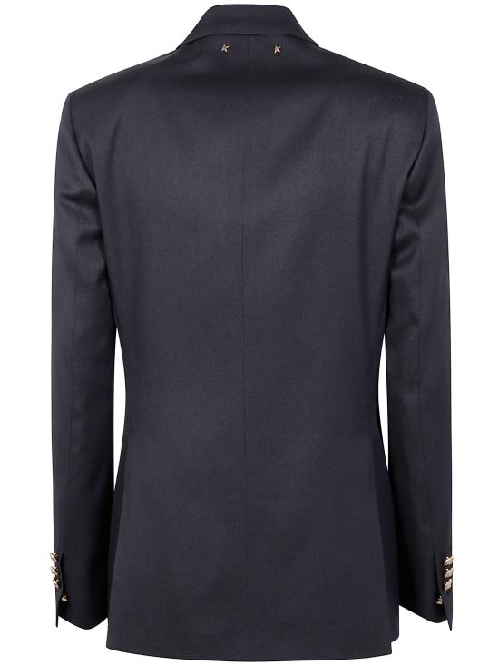 25FW 골든구스 수트 자켓 GWP00829P00152190100097 90100 BLACK - GOLDEN GOOSE