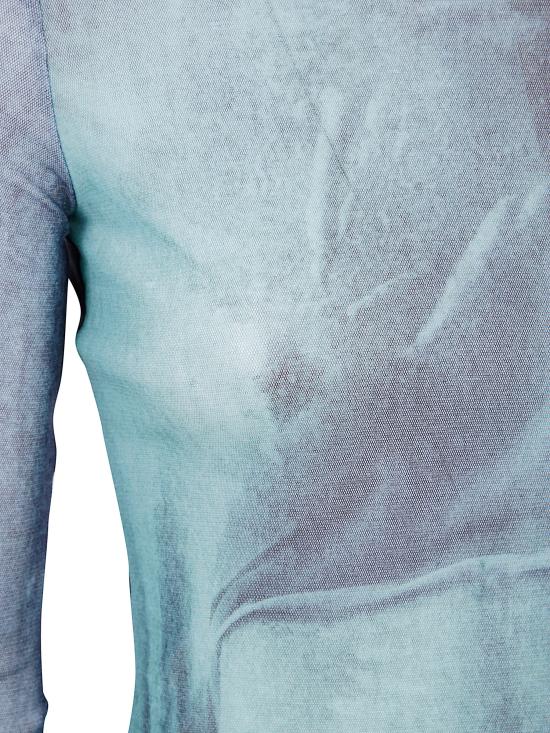 25FW 장 폴 고티에 긴팔 티셔츠 2503WTO310M004P 5557 BLUE - JEAN PAUL GAULTIER