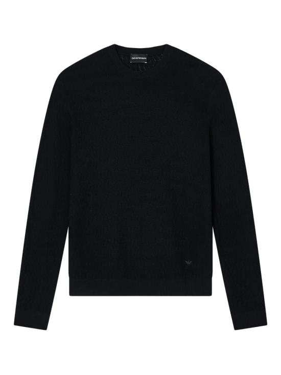 25FW 엠포리오 아르마니 스웨터 EM002196AF13851 FC040 BLACK