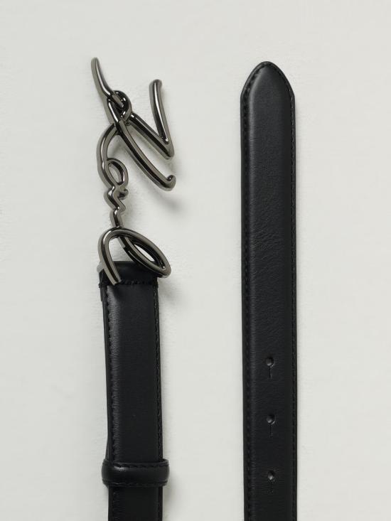 25FW 칼라거펠트 레귤러 벨트 A1W33205 1AU Silver - KARL LAGERFELD