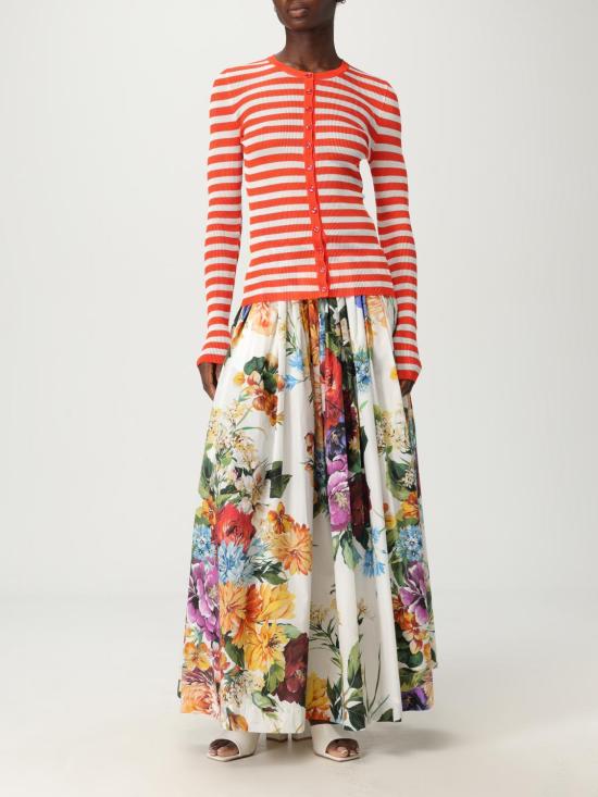 25FW 돌체앤가바나 가디건 FXVC6ZJAIRR W8266 Orange - DOLCE & GABBANA