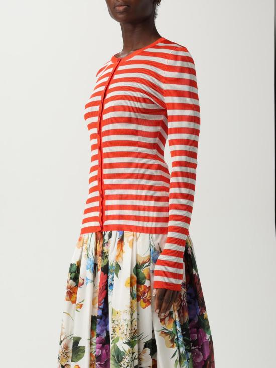25FW 돌체앤가바나 가디건 FXVC6ZJAIRR W8266 Orange - DOLCE & GABBANA