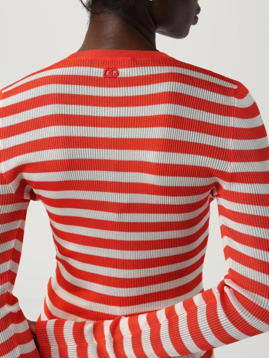 25FW 돌체앤가바나 가디건 FXVC6ZJAIRR W8266 Orange - DOLCE & GABBANA