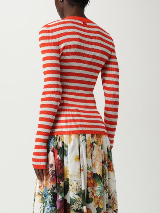 25FW 돌체앤가바나 가디건 FXVC6ZJAIRR W8266 Orange - DOLCE & GABBANA