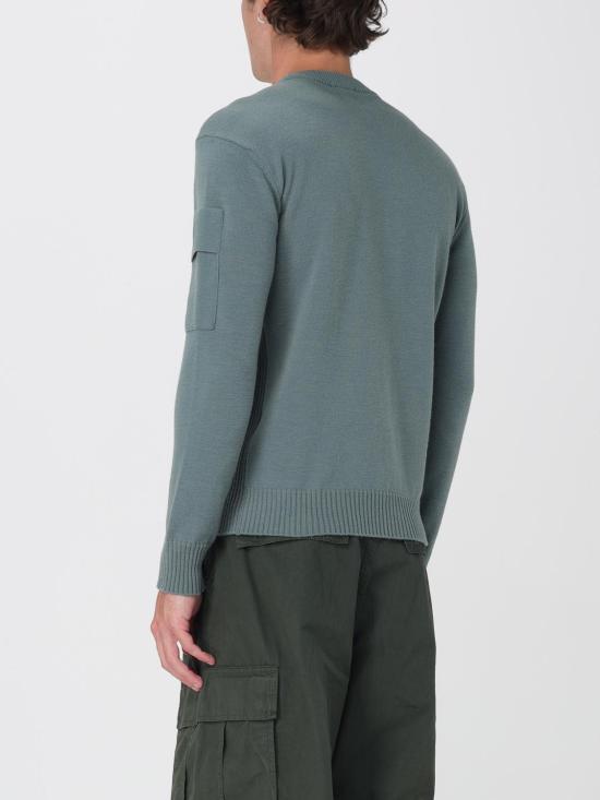 25FW 씨피 컴퍼니 스웨터 19CLKN060A110427A 619 Green - C.P. COMPANY