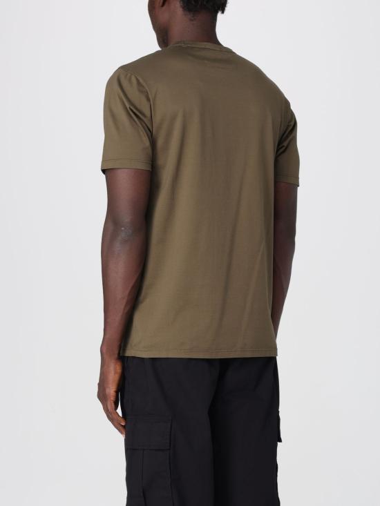 25FW 씨피 컴퍼니 레이즈드 플리스 후드 집업 반팔 티셔츠 RCCMSS715A005086W 683 Green - C.P. COMPANY