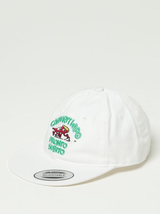 25FW 칼하트 WIP 볼캡 I035265 02XX White