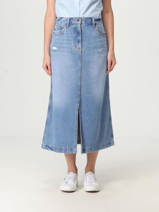 25SS 토미진 스커트 DW0DW21292 1AB Navy