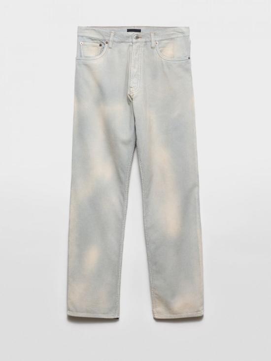 25FW 프라다 스트레이트 팬츠 GEP358166E F0V3N Gnawed Blue