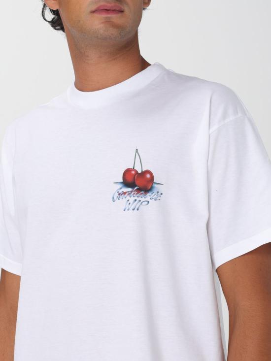 25FW 칼하트 WIP 반팔 티셔츠 I035208 02XX White - CARHARTT WIP