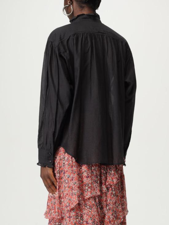 25FW 이자벨마랑에뚜왈 블라우스 HT0001FCB3J04E 01BK Black - ISABEL MARANT ETOILE