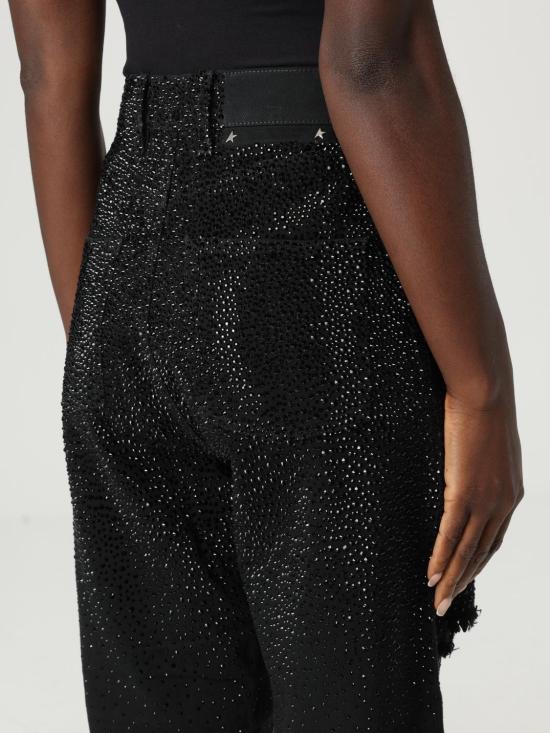 25FW 골든구스 데님 팬츠 GWP00844P00147590100 Black - GOLDEN GOOSE