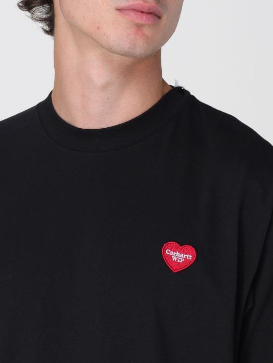 25FW 칼하트 WIP 반팔 티셔츠 I035203 89XX Black - CARHARTT WIP