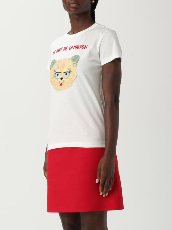 25FW 발렌티노 가라바니 반팔 티셔츠 7B3MG25J9LD A03 Yellow Cream - VALENTINO GARAVANI