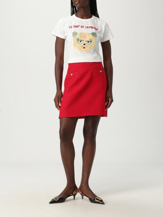 25FW 발렌티노 가라바니 반팔 티셔츠 7B3MG25J9LD A03 Yellow Cream - VALENTINO GARAVANI