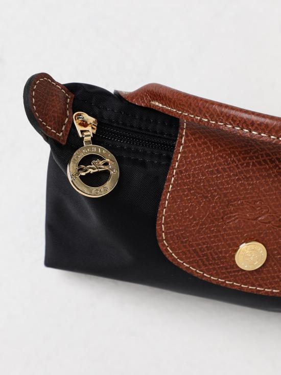 26FW 롱샴 르 플리아쥬 오리지널 핸들 파우치 34175089 001 Black - LONGCHAMP