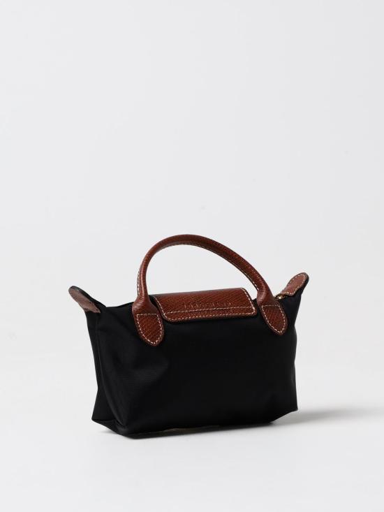 26FW 롱샴 르 플리아쥬 오리지널 핸들 파우치 34175089 001 Black - LONGCHAMP