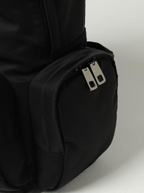 25FW 돌체앤가바나 러버라이즈드 로고 나일론 백팩 BM2197AG182 8B956 Black - DOLCE & GABBANA