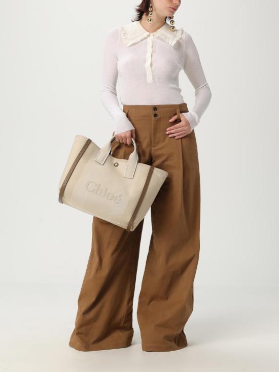 25FW 끌로에 팬츠 CH25APA11365 208 Brown - CHLOE