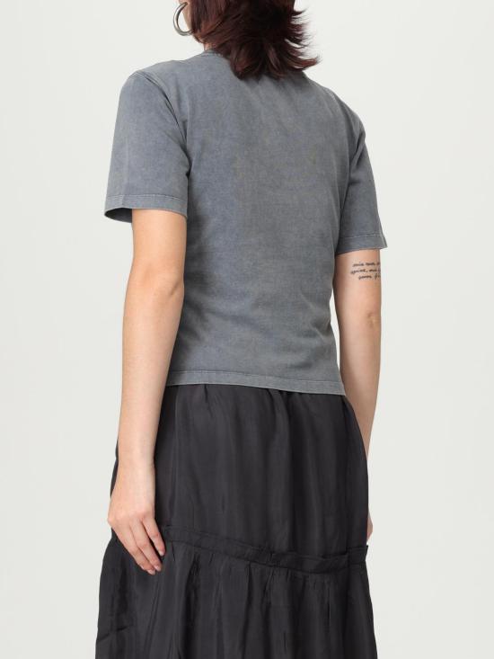 25FW 가니 반팔 티셔츠 T4254 252 Grey - GANNI