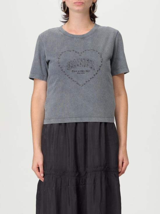 25FW 가니 반팔 티셔츠 T4254 252 Grey