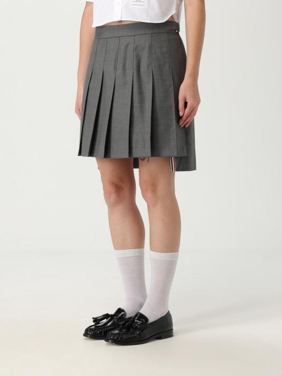 25FW 톰브라운 스커트 FGC402V00626 035 Grey - THOM BROWNE